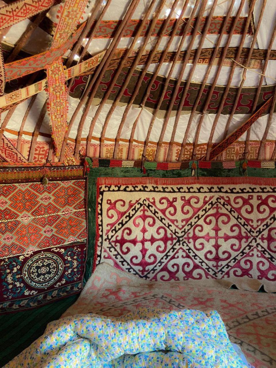 Authentic Uzbek Yurt Camp Eco-Friendly Hotel Nurota Ngoại thất bức ảnh